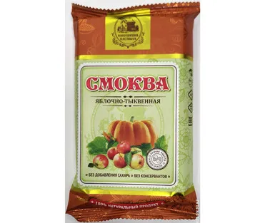 Смоква яблочно-тыквенная без добавления сахара/новинка
