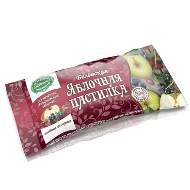 Белёвская яблочная пастилка «ЯГОДНОЕ АССОРТИ»
