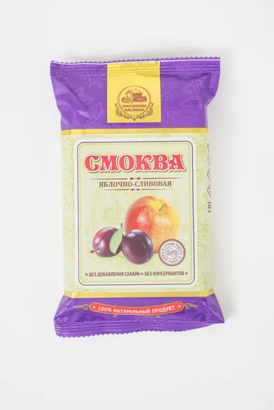 Смоква яблочно-сливовая без добавления сахара