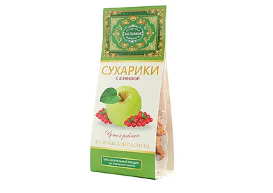 Сухарики с клюквой