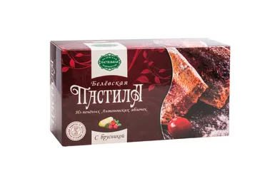 Пастила 200 гр брусника